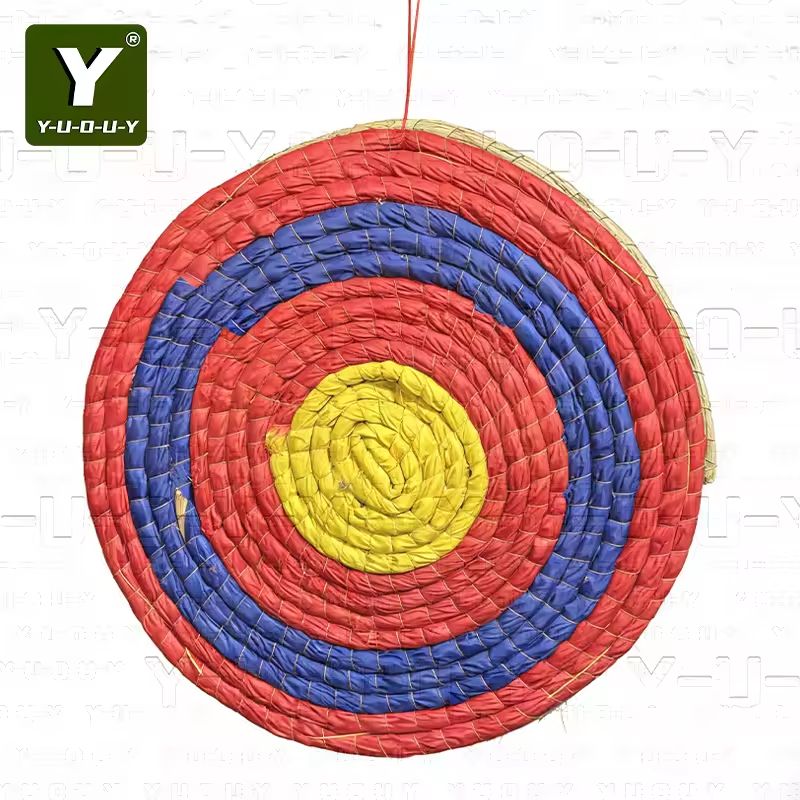 YUOUY Straw Target, Handwoven From Natural Straw, Ideal For Beginners. Quickly Installs On Anywhere You Want_desvips.com