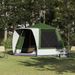 Waterproof Camping Tent - Polyester Fabric - Blue, Gray, Orange, Green - 420 X 420 X 227 Cm - Durable And Secure - Easy To Maintain_desvips.com