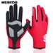 Unisex Outdoor non slip cycling gloves bicycle shock absorption full finger touch screen spring summer autumn thin silicone running fitness gloves_desvips.com