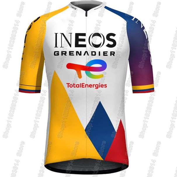 Netcompany-Ineos 2026 Team Cycling Jersey Set Tour De Italy Grey Clothing Bike Shirts Suit Bicycle Bib Shorts Maillot_desvips.com