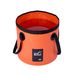 Outdoor Camping Fishing Waterproof Bucket PVC Portable Folding Bucket Bag Household Foot Soaking Bucket_desvips.com