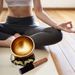 Nepal Singing Bowl Handmade Bowl Hand-Hammered Tibetan Singing Bowl Set - Stress Relief, Chakra Balancing & Meditation Tool_desvips.com