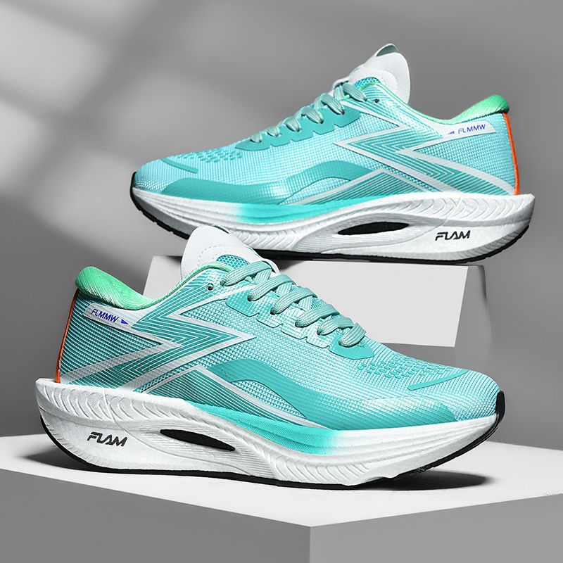Running Shoes Carbon Board Speciality Marathon Men Sports Breathable Lightweight Women's Comfortable Athletic Nonskid_desvips.com