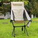 Outdoor Camping Aluminum Alloy Moon Chair Outdoor Folding Fishing Chair Cup Bag With Pillow Three Colors Optional Sketch Camping Chair_desvips.com