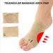 Triangular Strap Flat Foot Correction Insoles - Arch Support Insoles Half Palm Invisible Foot Orthotic Insoles_desvips.com