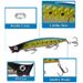 New Wave Climbing Lure Bait Phantom 13g/11cm Floating Water Simulation Fish Bait Bait Sea Fishing Freshwater Fishing Gear_desvips.com