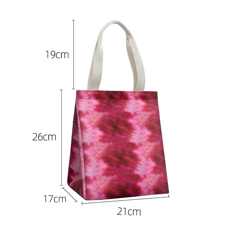 Stylish Oxford Insulated Lunch Bag Multi-Design Thermal Tote For Office School Leakproof Lightweight_desvips.com