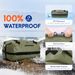 Haimont IPX7 Waterproof Roll-Top Dry Duffel Backpack Available In 60L And 90L Sizes, Made From 500D Tarpaulin With Welded Seams And Mesh Pockets, Suit_desvips.com