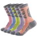 Professional Outdoor Hiking Trekking Towel Bottom Warm Terry Mid-Calf Odor-Resistant Sports Running Socks_desvips.com