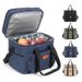double layer thermal lunch bag large capacity picnic bento box meal pouch food insulated cooler delry bags for women men kids_desvips.com