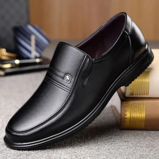 Genuine Handmade Loafers Slip On Business Casual Classic Soft Leather Hombre Breathable Men Shoes Flat 240801_desvips.com
