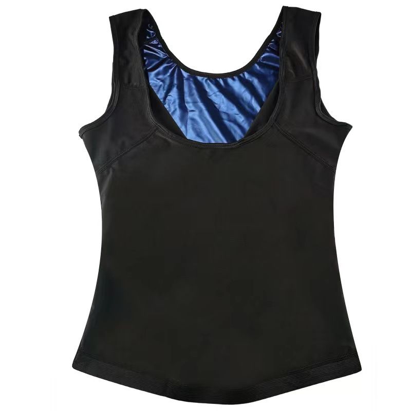 Sports Clothing Sweat Sauna Suit Abdominal Fitness Sweat Vest Running Sports Yoga Suit Women's Sweat Shaping Clothes_desvips.com