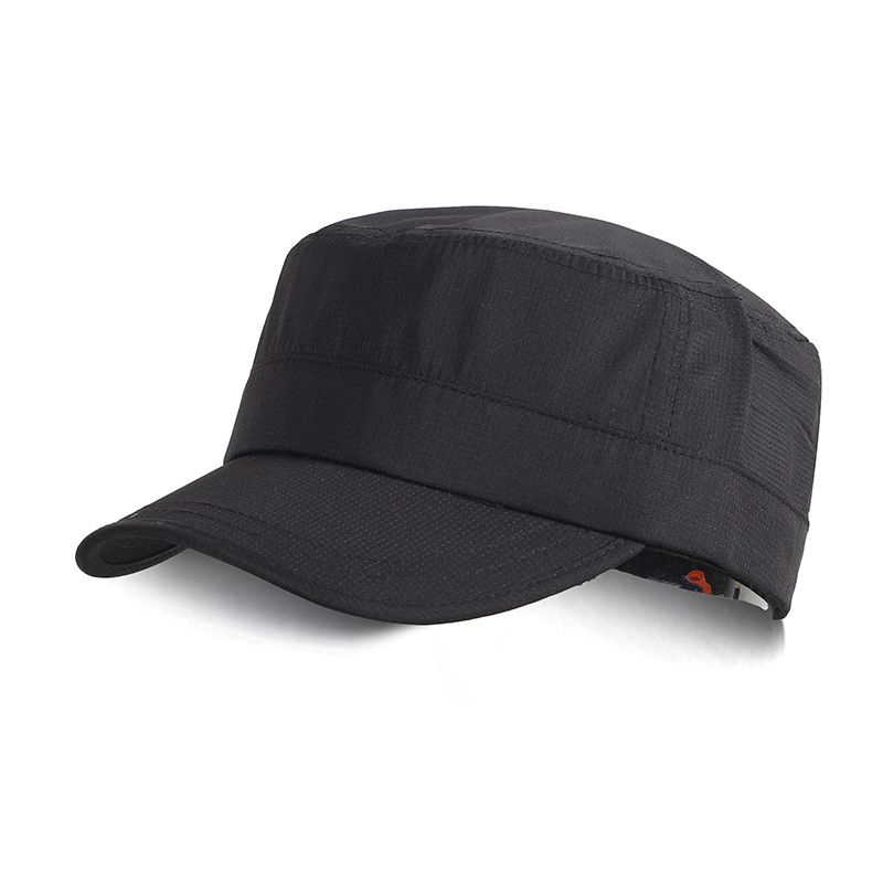 Men's Flat Top Baseball Cap - Quick-Dry & Lightweight For Outdoor Sports, Sun Protection & Breathable_desvips.com