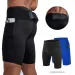 (S-3XL)Men Compression Marathon Running With Waist Pack Quick Dry Trainning Exercise Fitness Sport Tight Shorts_desvips.com
