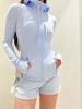 Women's Slim-Fit Long Sleeve Yoga Jacket - Breathable, Stretchy & Lightweight For Workouts, Running & Sun Protection_desvips.com