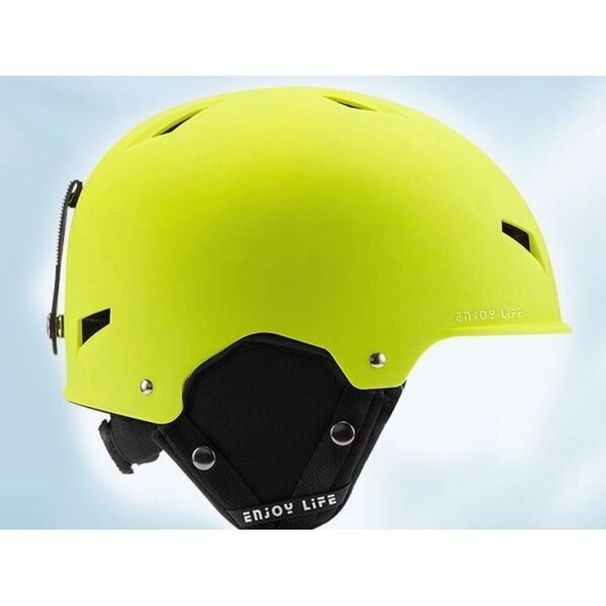 Eastinear New Ski Helmet For Adults Children, Single And Double Board Integrated ABS Impact Resistant Shock Absorption_desvips.com