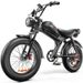 C93 Dual Motor Bicycle Private Model 20 Inch Snow Tire Electric Bike Ebike_desvips.com