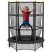 Trampolín Para Niños De +3 Años Ø140 Cm Con Red De Seguridad Y Marco De Acero Para Interior Y Exterior_desvips.com