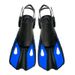 New professional diving fins silicone adjustable swimming professional diving training snorkeling equipment cross mirror supply_desvips.com