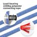 CE EN355 Belt Back Connection Protection Polyester Thickened Double Large Hook Buffer Pack Anti-Fall Safety Rope_desvips.com