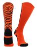 Crazy Socks With Safari Tiger Stripes For Softball Baseball, Available For Boys, Girls, Women, Men, Youth, Adult, And Kids, Over Calf Length_desvips.com