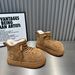 001 001 Fanfuna Hot-Selling Fashion Chunky Thick-Soled High-Top Snow For Women 2025 Autumn New Lace-Up Short Boots Trendy_desvips.com