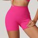 PeakGo Clearance Returns No Exchanges Seamless High Waist Yoga Tummy Control Butt Lift Fitness Pants Running Sports Shorts 7692_desvips.com