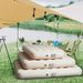 Automatic Inflatable Outdoor Camping Double Air Cushion Bed Thickened Flocked Mattress For Tent Ground Mat_desvips.com