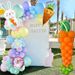 159-piece Chain Set Rabbit Carrot Holiday Birthday Party Balloon Garland Arch Easter_desvips.com