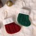 001 New Knitted Decorations Green Small Mini Hanging Ornaments Christmas Tree Decoration Socks_desvips.com