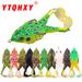 New Lure Bait Propeller Thunder Frog Soft Bait 9cm/13.6g Hunting Special Black Double Hook Fish Bait Simulation Fish Bait_desvips.com