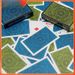 Plastic PVC Playing Waterproof Durable Washable Green Demon Blue Charm Poker Cards For Club Use_desvips.com