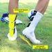 Mid Calf Football Socks Design Sweat Wicking Odor Resistant With Added Adhesive And Non-Slip Dots Sports & Outdoor Accessories_desvips.com