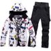Ski Suits For Men, Windproof, Waterproof, Warm Breathable, One Piece Delivery, Single Double Board Skiing Clothes And_desvips.com