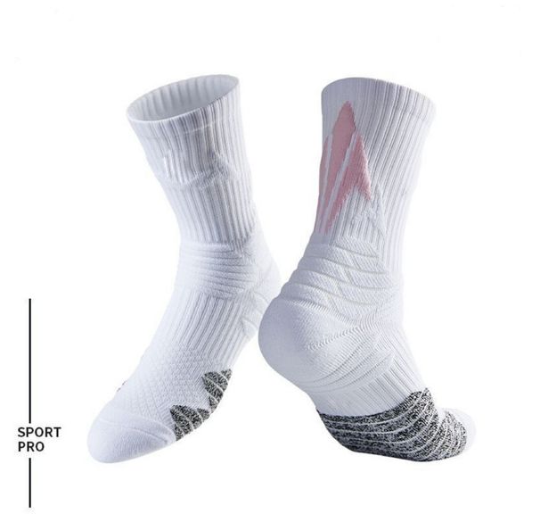 Professional Basketball Socks For Students And Youth, Towel Bottom, Sports Elite, Men's Mid Tube, High Top, Long Tube_desvips.com