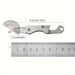 Outdoor Folding Stainless Steel Pocket Sharp Box-cutting Knife, Keychain Pendant, Ideal Gift For Daily Carry_desvips.com