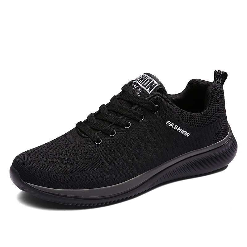 Sneakers Lightweight Casual Plus Size Sport Non-Slip Mesh Breathable Men Flats Walking Shoes_desvips.com