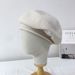 Autumn Winter New Wool Knitted Cloud Hat For Women Internet Celebrity Versatile European Style Beret Trendy_desvips.com