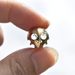 CNC Pure Brass Knife Skull All-copper EDC Accessory Anti-loss Paracord Pendant_desvips.com