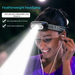 LED Headlamp Super Bright Rechargeable Head-Mounted High-Intensity Sensor Flashlight Small Portable Fishing_desvips.com