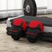 Manopla De Boxeo Paos Muay Thai MMA Curvadas Para Entrenamiento Karate Taekwondo Kickboxing Training Rojo_desvips.com