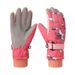 Kids' Snow Gloves For Winter - Warm Fleece-Lined, Water-Resistant, Non-Slip Grip For Boys & Girls - Perfect For Skiing & Outdoor Play_desvips.com