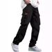 Summer New Men's Cargo Pants Drawstring Multi Pocket Casual Pants_desvips.com