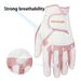 Ladies Golf Non-slip Gloves, Nano Breathable Silicone Non-slip Pair, Wear-resistant Golf Gloves_desvips.com