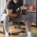 Mancuerna Ajustable 4 En 1 10 Kg Ajuste Rápido De Peso Con Base De Almacenaje Mango Antideslizante Para Gimnasio En_desvips.com