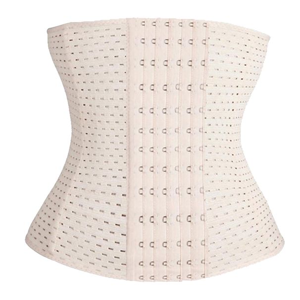 Lilvigor Slimming Waist Trainer Belt Shapewear Women Belly Cincher Body Shaper Fat Compression Strap Girdles Firm Hook_desvips.com