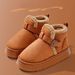 Snow Boots Women's 2025 New Autumn And Winter Northeast Cotton Shoes With Piled Thickened Fur Integrated Non-slip And Cold-proof Cotton Shoes_desvips.com