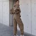 Women's Clothing autumn and winter women's clothing new casual sweatshirt jacket sports suit for women_desvips.com