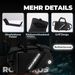 ROCKBROS Luggage Bag Bicycle Rear Panniers 11.6L Saddle Bag Luggage Rack_desvips.com