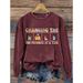 Women's Clothing round neck printed sweatshirts spring and autumn hot selling casual all match long sleeved men's and women's tops_desvips.com